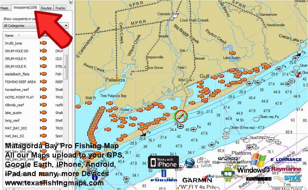 Texas Gulf Coast Fishing Maps Texas Fishing Maps Business Ideas 2013