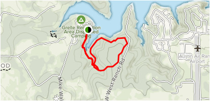 Texas Hiking Trails Map Grelle Recreation area Loop Trail Texas Alltrails