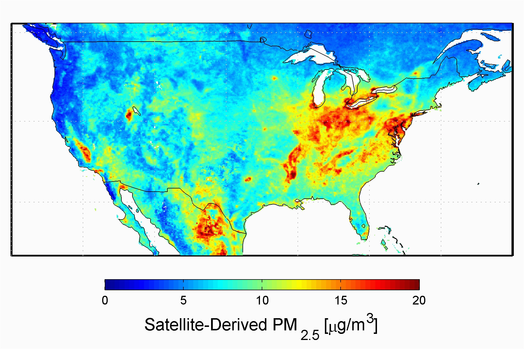 Texas Light Pollution Map where the Particulates are and aren T Watts Up with that