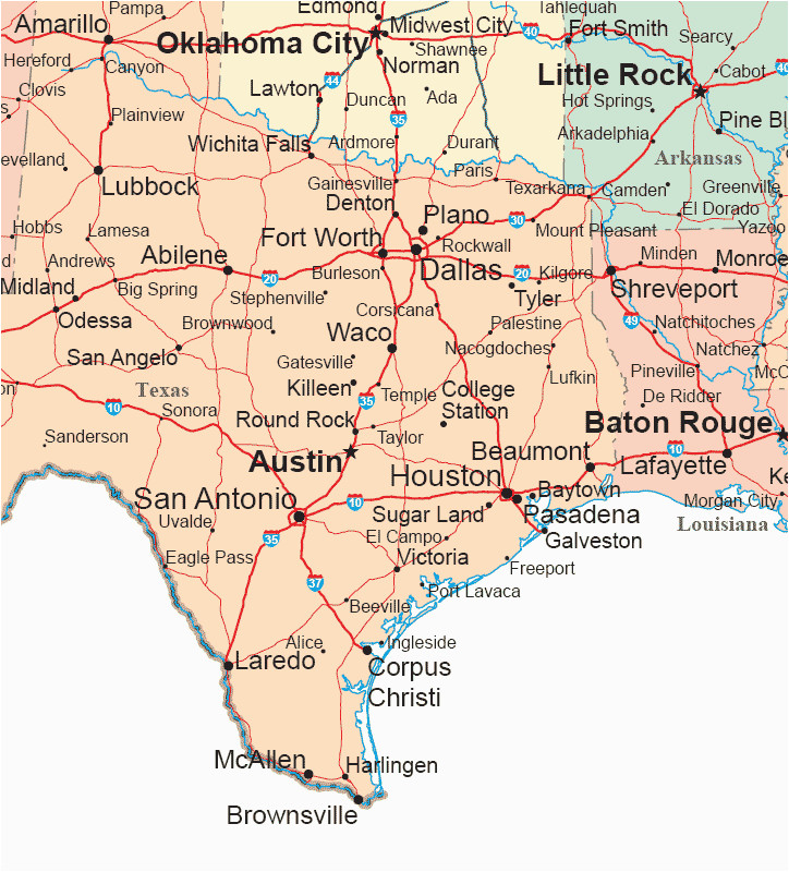 Texas Oklahoma Border Map Texas Louisiana Border Map Business Ideas 2013