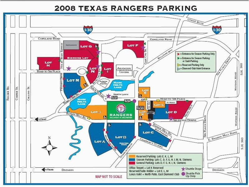 Texas Rangers Ballpark Map Texas Rangers Parking Lot Map Business Ideas 2013