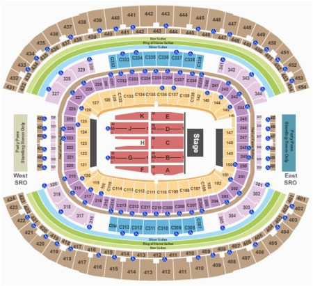 Texas Stadium Seat Map at T Stadium Tickets at T Stadium In Arlington Tx at Gamestub