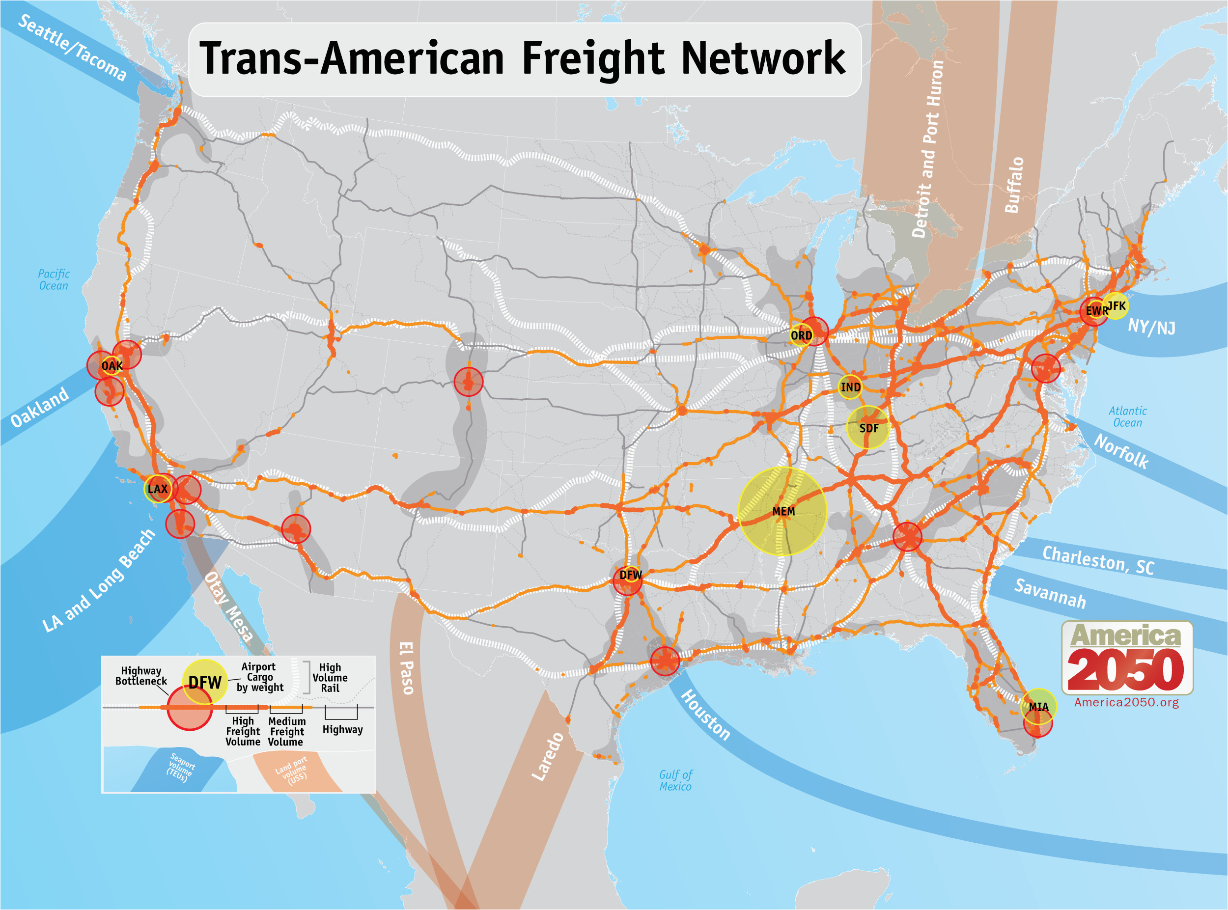 Trans Texas Corridor Map Our Maps America 2050