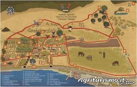 Trapani Italy Map Agriturismo Azienda Agrituristica Tenuta Pizzolungo Erice