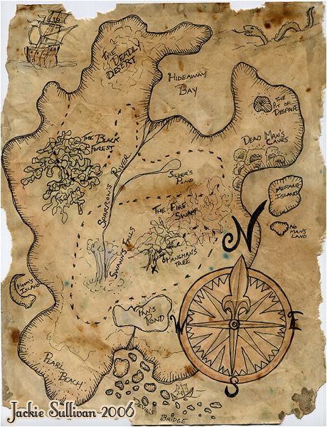 Treasure Maps Texas Treasure Map Project by Jackieocean Materials Used Plain White