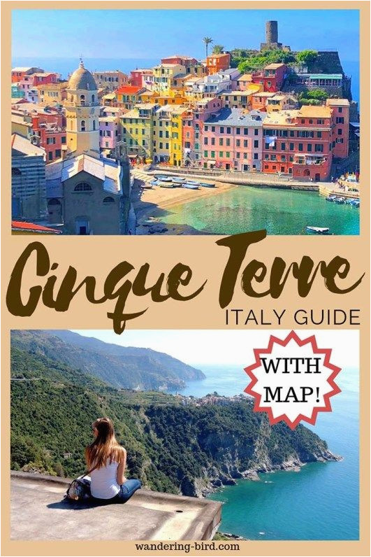 Vernazza Italy Map 17 Essential Tips to Visit the Cinque Terre towns In One Day Los