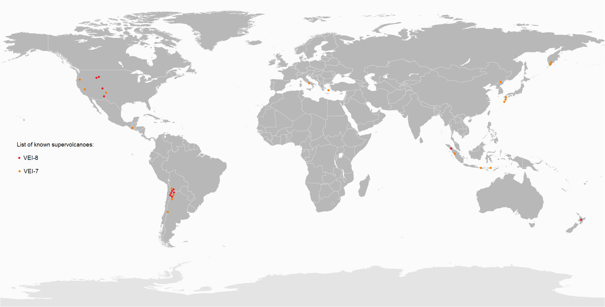 Volcanoes Italy Map Supervolcano Wikipedia