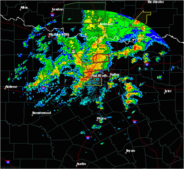 Weather Map Dallas Texas Interactive Hail Maps Hail Map for Dallas Tx