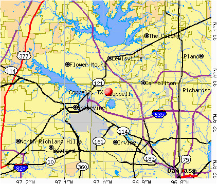 Where is Coppell Texas On A Map Map Of Coppell Texas Business Ideas 2013