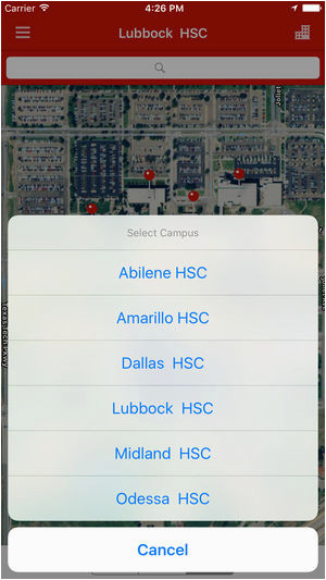 Where is Texas Tech Located On the Map Texas Tech Mobile On the App Store