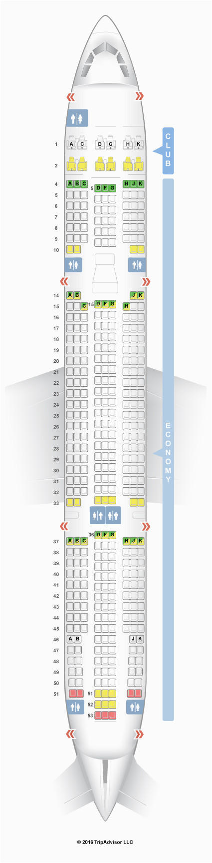 Air Canada 333 Seat Map Air Canada Seating Chart Elegant Seatguru Seat Map Air Transat