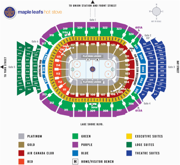 Air Canada Center Seating Map Stadium Seat Numbers Online Charts Collection