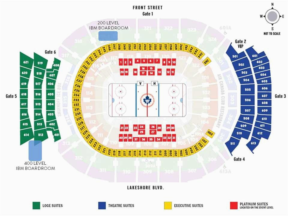 Air Canada Centre Gate Map secretmuseum