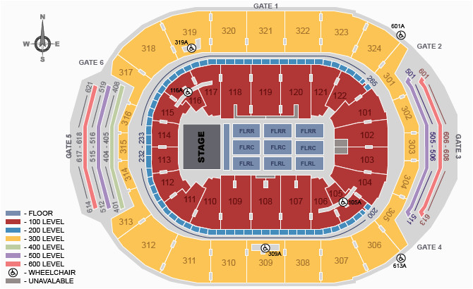 Air Canada Centre Seat Map 14 Right Seat Number Raptors Seating Chart