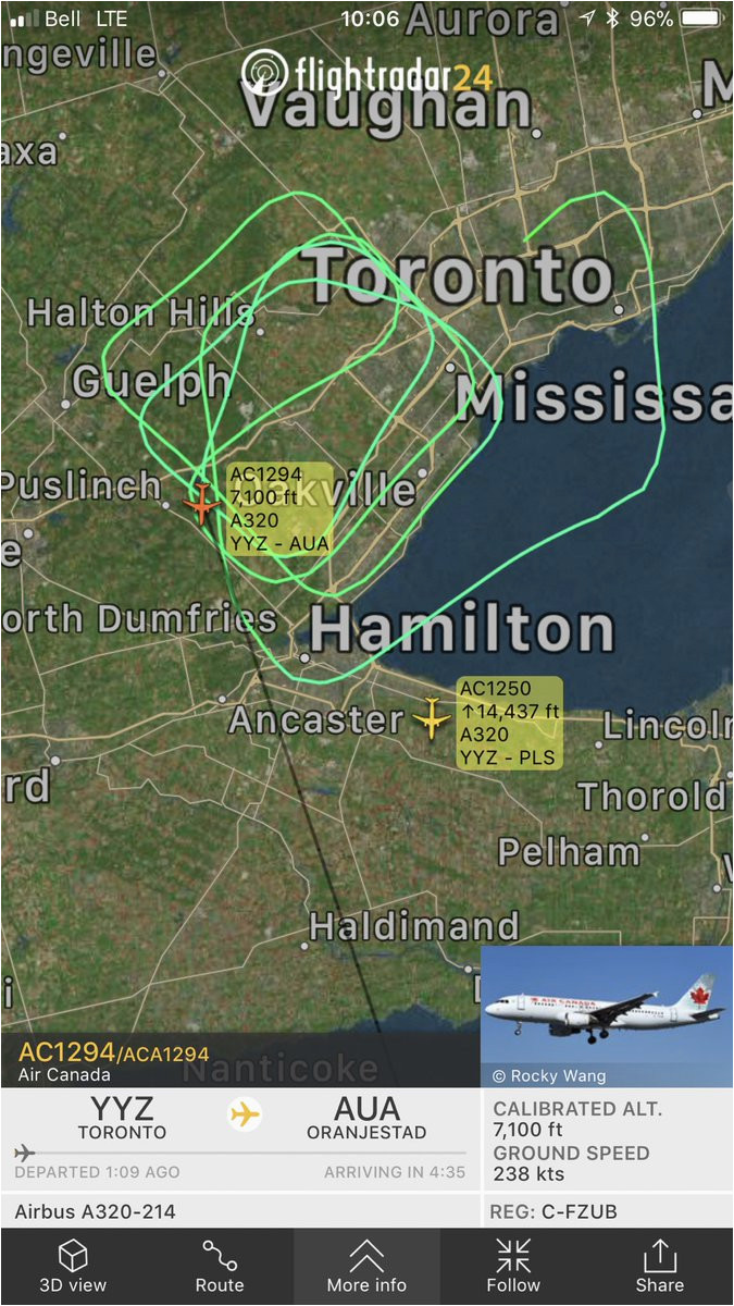 Air Canada Interactive Map tom Podolec Aviation On Twitter Diversion Air Canada Ac1294 to