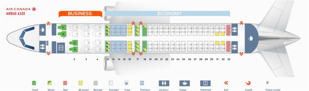 Air Canada Rouge Seat Map Air Canada Fleet Airbus A320 200 Details and Pictures