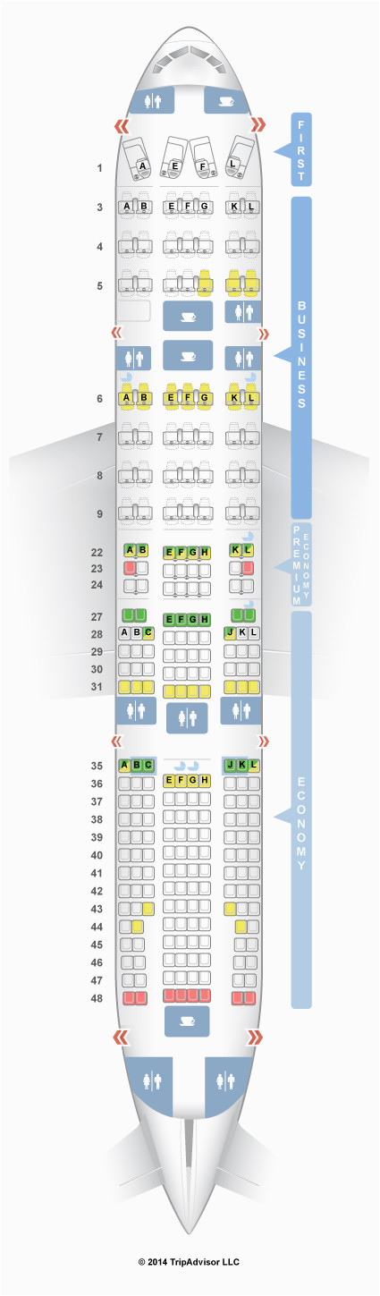 Air France 747 Seat Map Secretmuseum