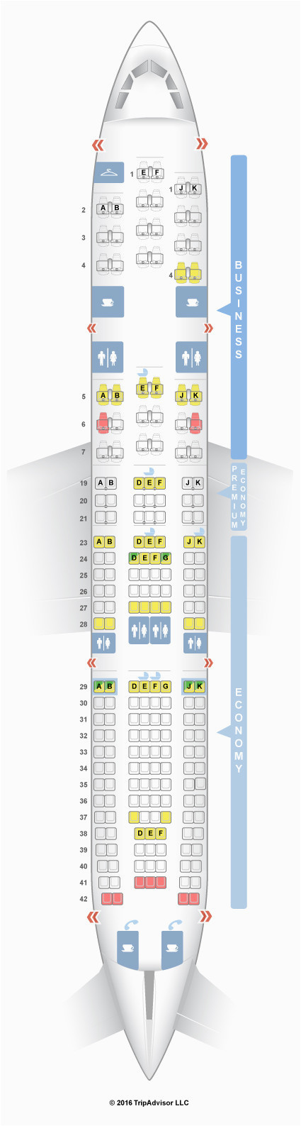 Air France Seat Maps American Airline Seating Chart Unique Seatguru Seat Map Air France