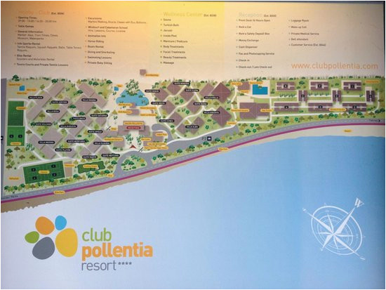 Alcudia Spain Map Map Of Resort Bild Von Portblue Club Pollentia Resort Spa