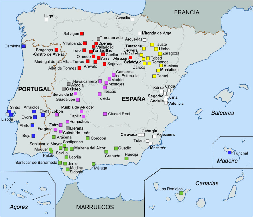 Altamira Spain Map Mudejares Wikiwand