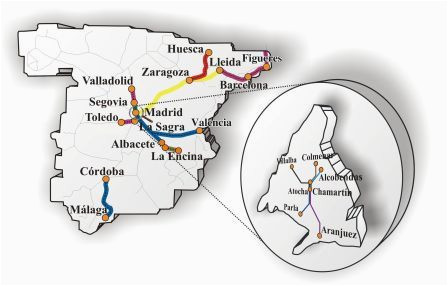 Aranjuez Spain Map Positive Etcs Deployment Progress for the Spanish Network Global