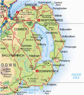 Bangor Ireland Map the Ballywalter and Cloughey Lifeboats