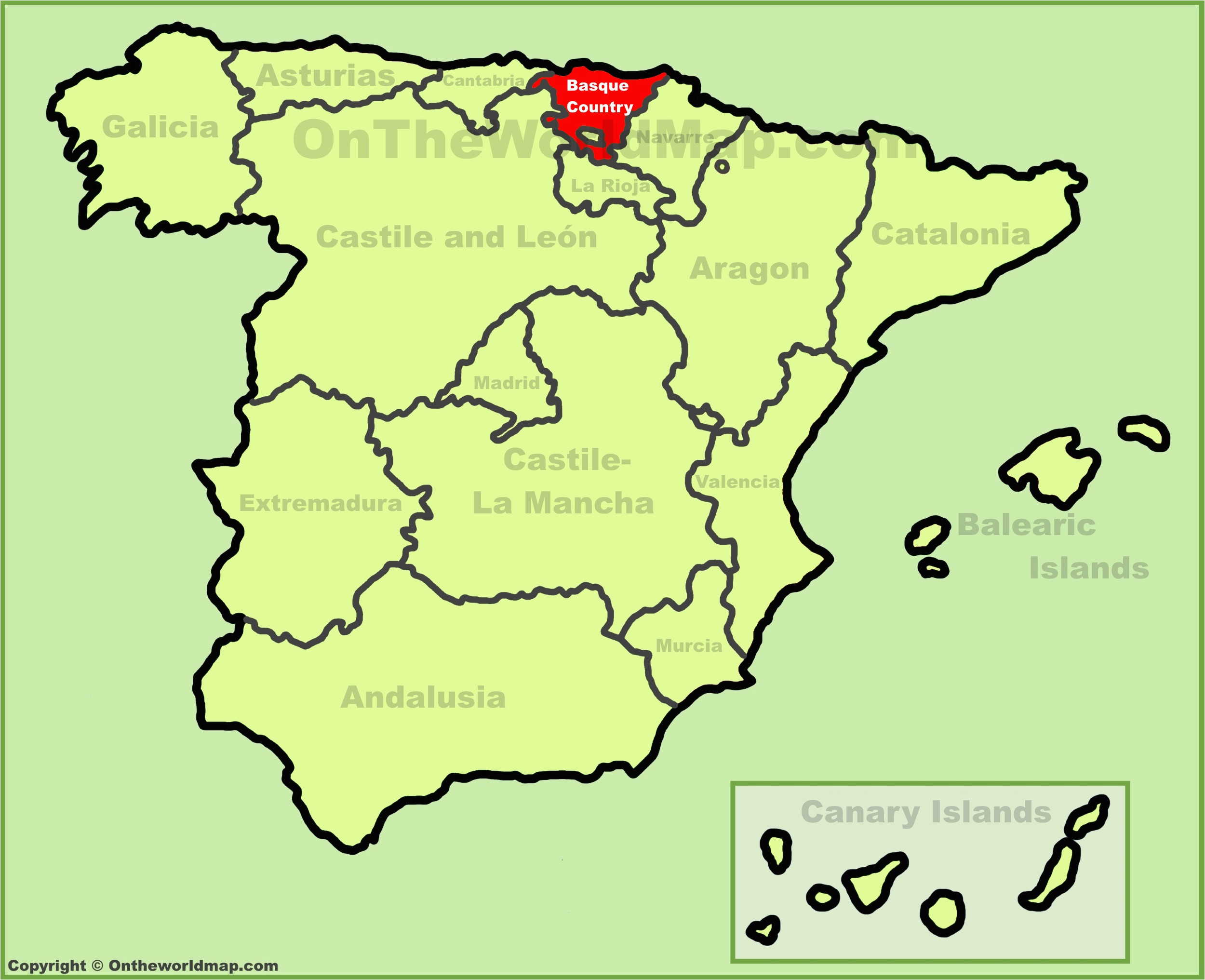 Basque Region Of Spain Map Basques Map and Travel Information Download Free Basques Map