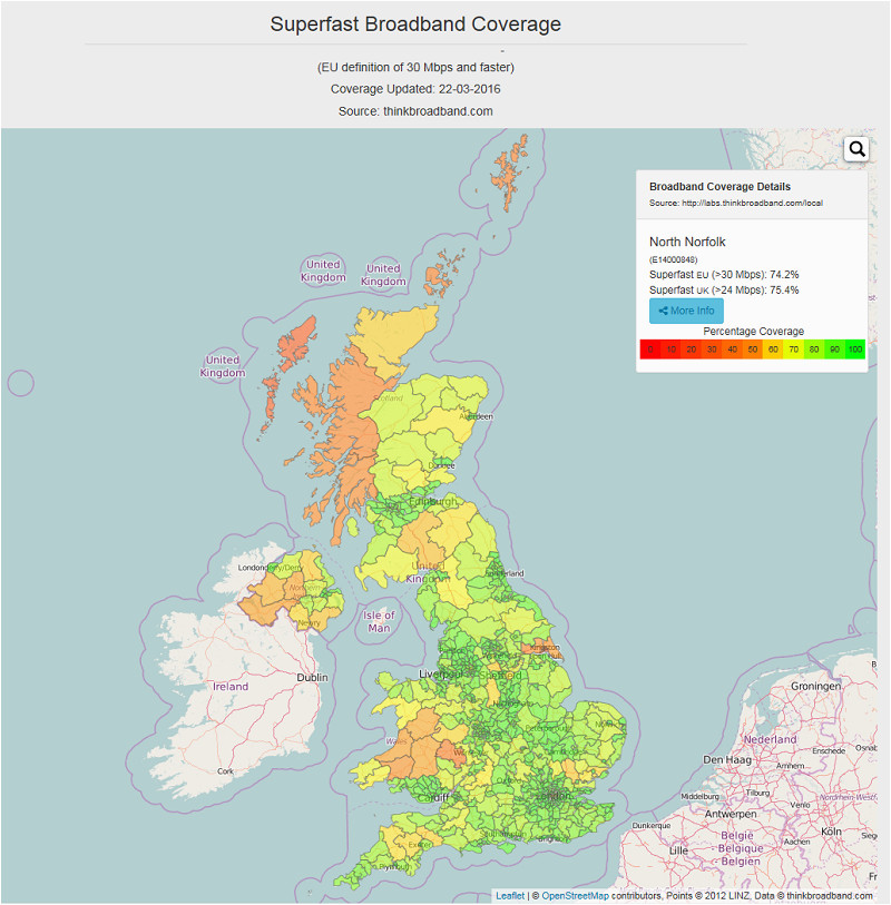 Broadband Coverage Map Ireland Browse Maps and Check Broadband Performance and Coverage Across the Uk