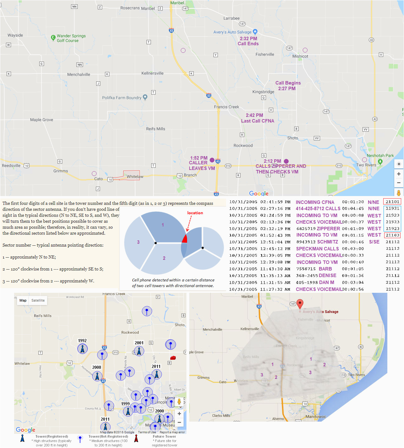 Canada Cell tower Map What Really Happened to Teresa Halbach Teresa Halbach S