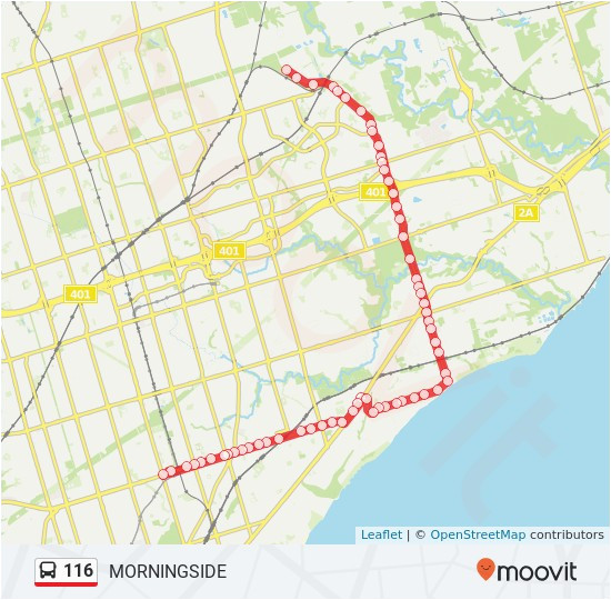 Canada Line Skytrain Map 116 Route Time Schedules Stops Maps Eglinton Ave East at