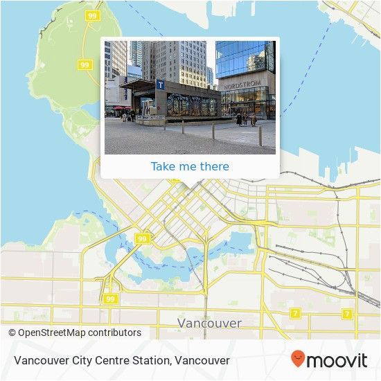 Canada Line Station Map How to Get to Vancouver City Centre Station In Vancouver by Bus or