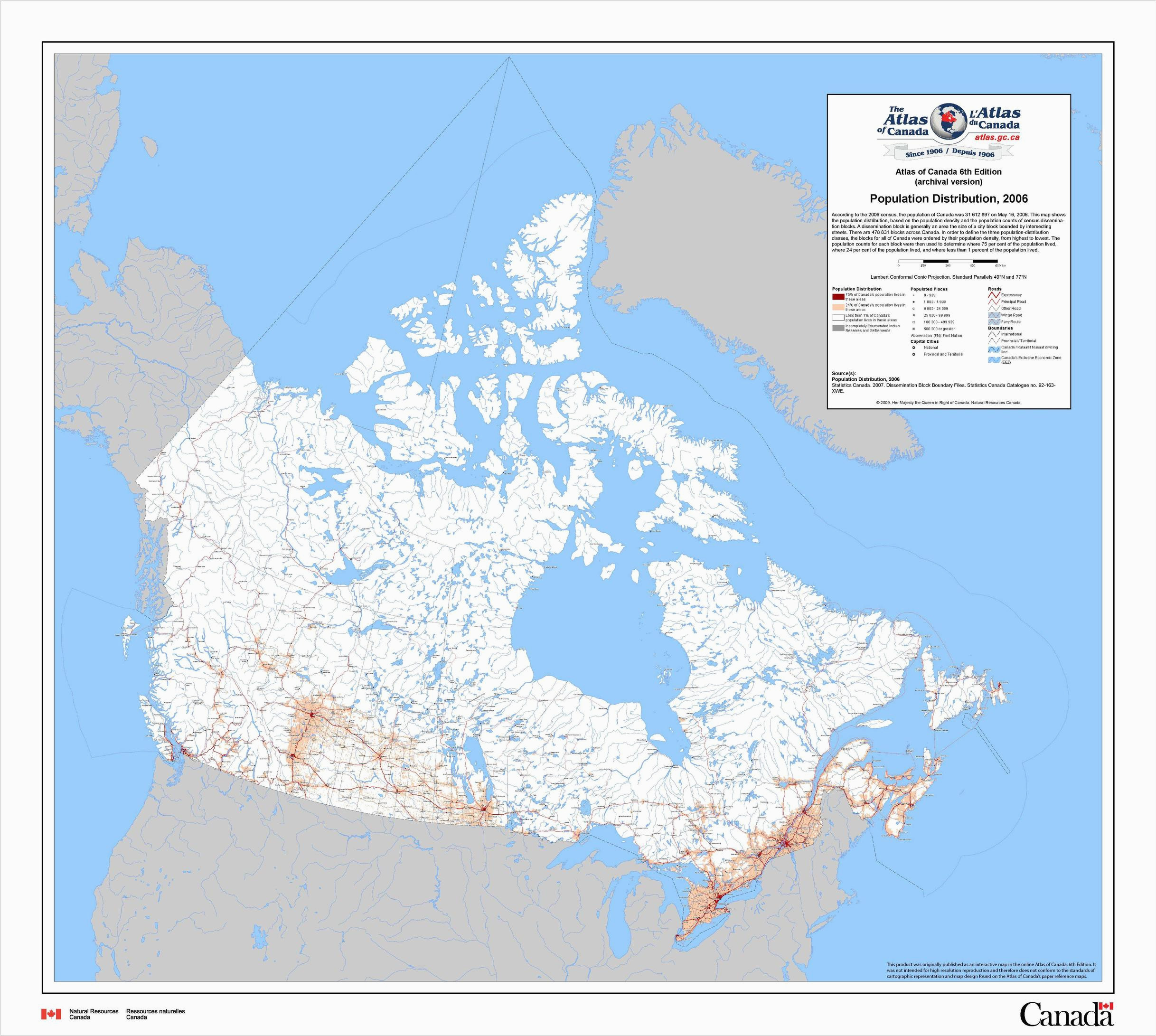 Canada Map Population Density This is How Empty Canada Really is Photos Huffpost Canada