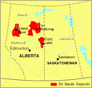 Canada Oil Sands Map Pipelines In Canada the Canadian Encyclopedia