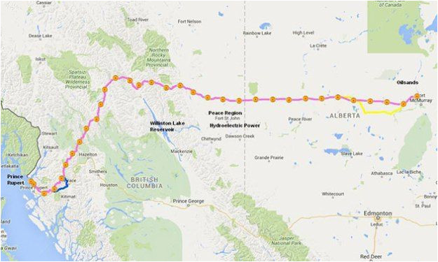 Canada Pipeline Map Image Result for Eagle Spirit Pipeline Map Canada Investing