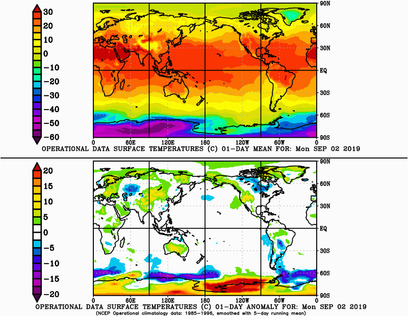 Canada Weather Map Temperature World High Temperatures Map