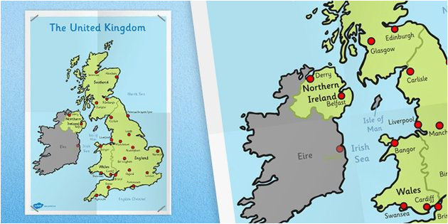 Cartoon Map Of England Ks1 Uk Map Ks1 Uk Map United Kingdom Uk Kingdom