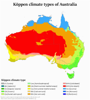 Climate Map France Climate Of Australia Facts for Kids