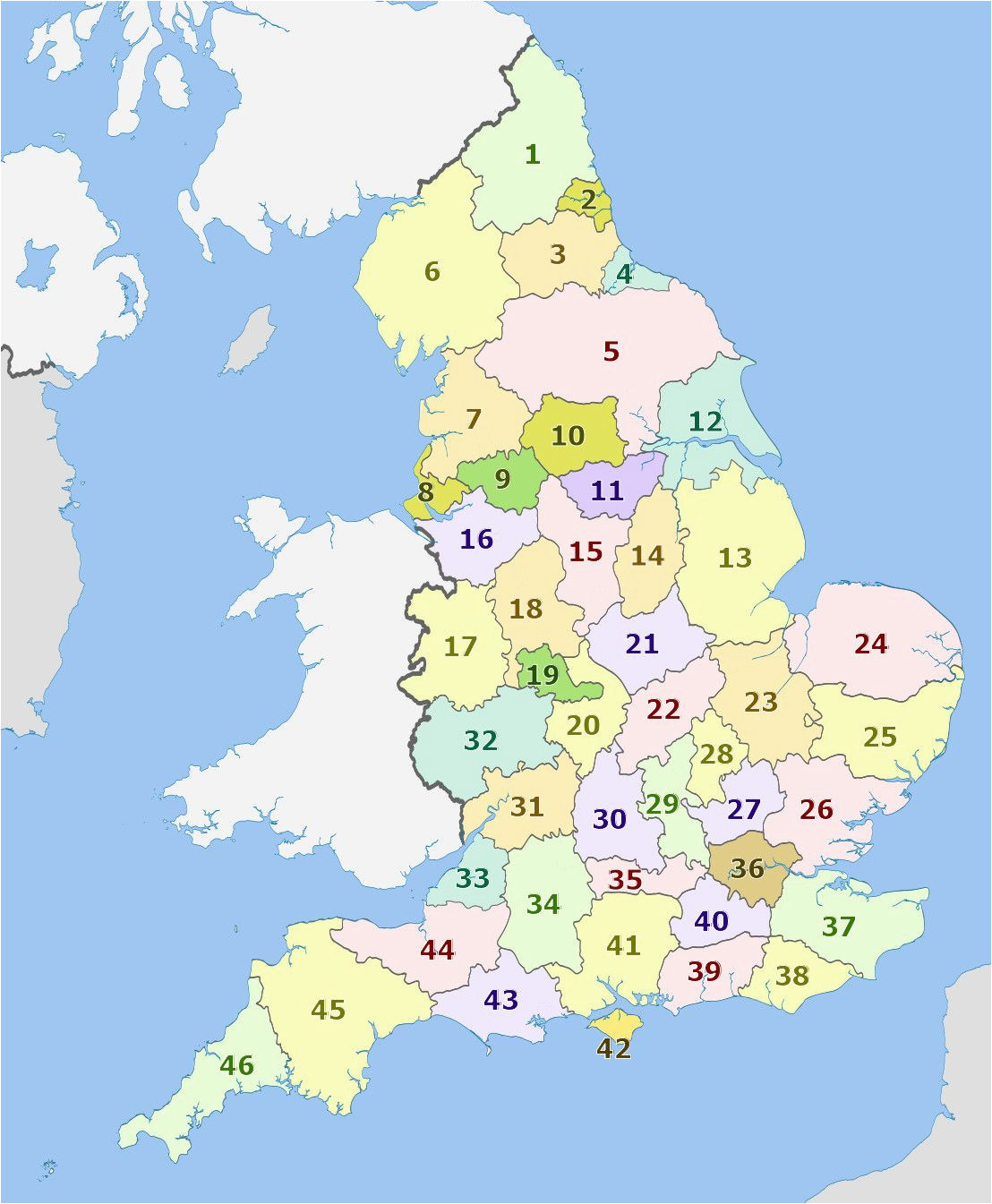 Counties Of England Map Quiz How Well Do You Know Your English Counties Uk England