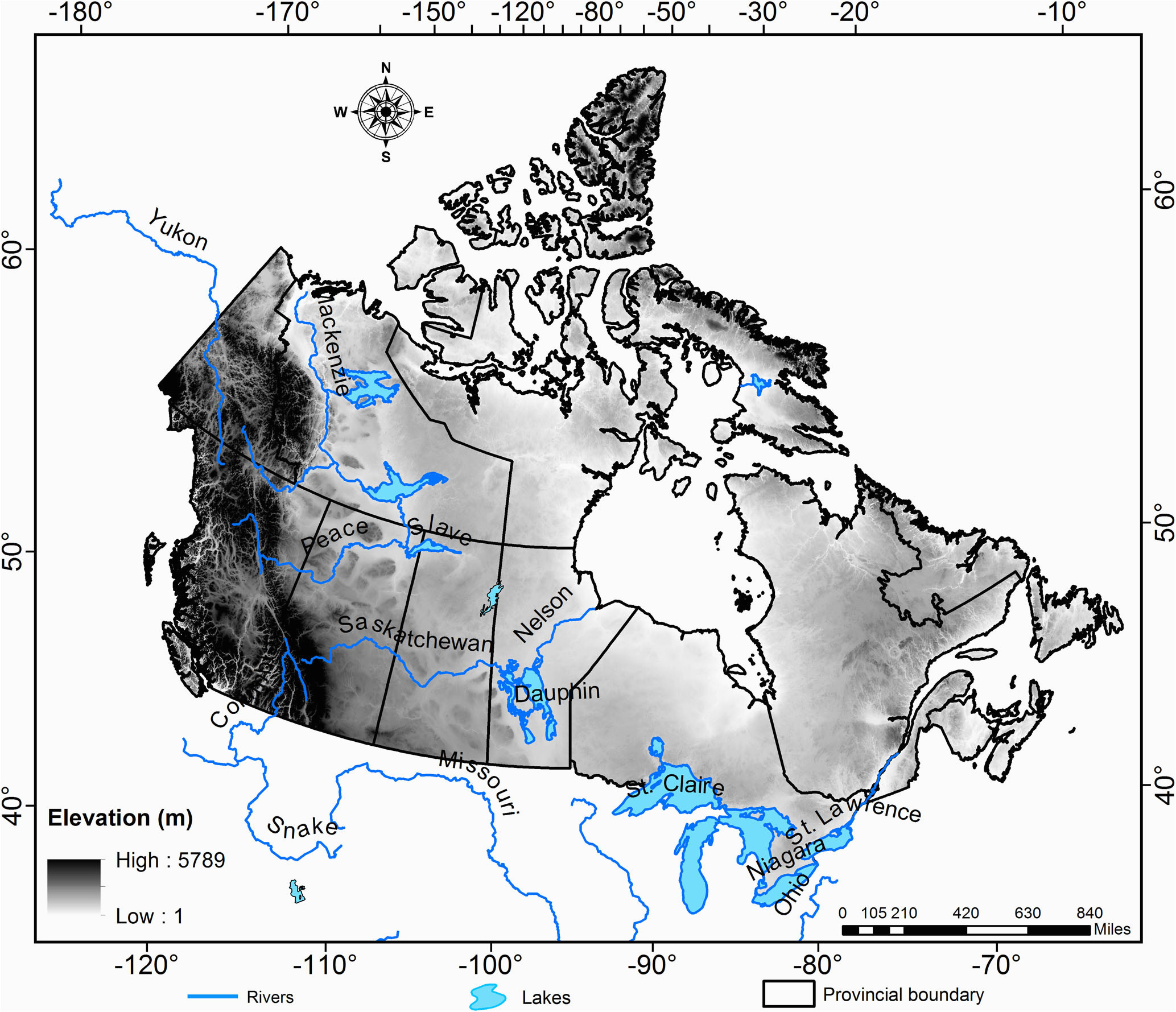 Ecozone Map Of Canada Hess Historical Drought Patterns Over Canada and their