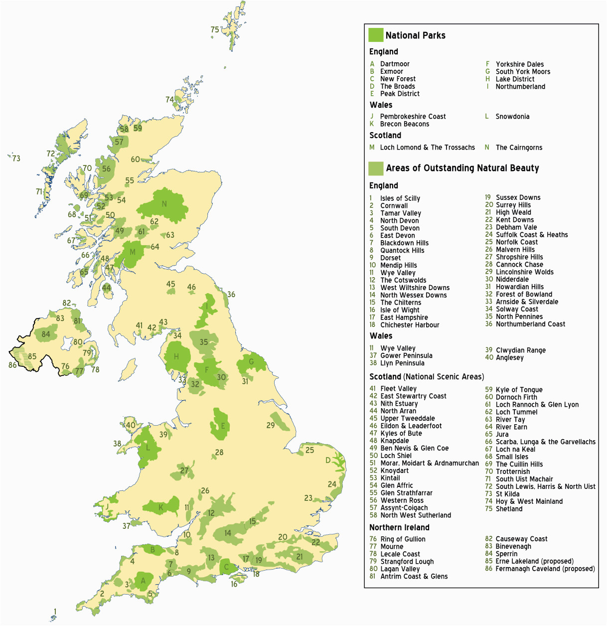 England National Parks Map National Parks Of the United Kingdom Wikipedia
