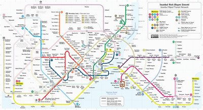 England Train System Map Public Transport In istanbul Wikipedia