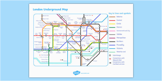 England Tube Map London Underground Map