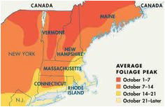 Fall Color Map New England | secretmuseum