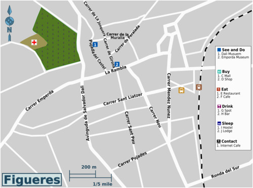 Figueres Spain Map Talk Figueres Travel Guide at Wikivoyage