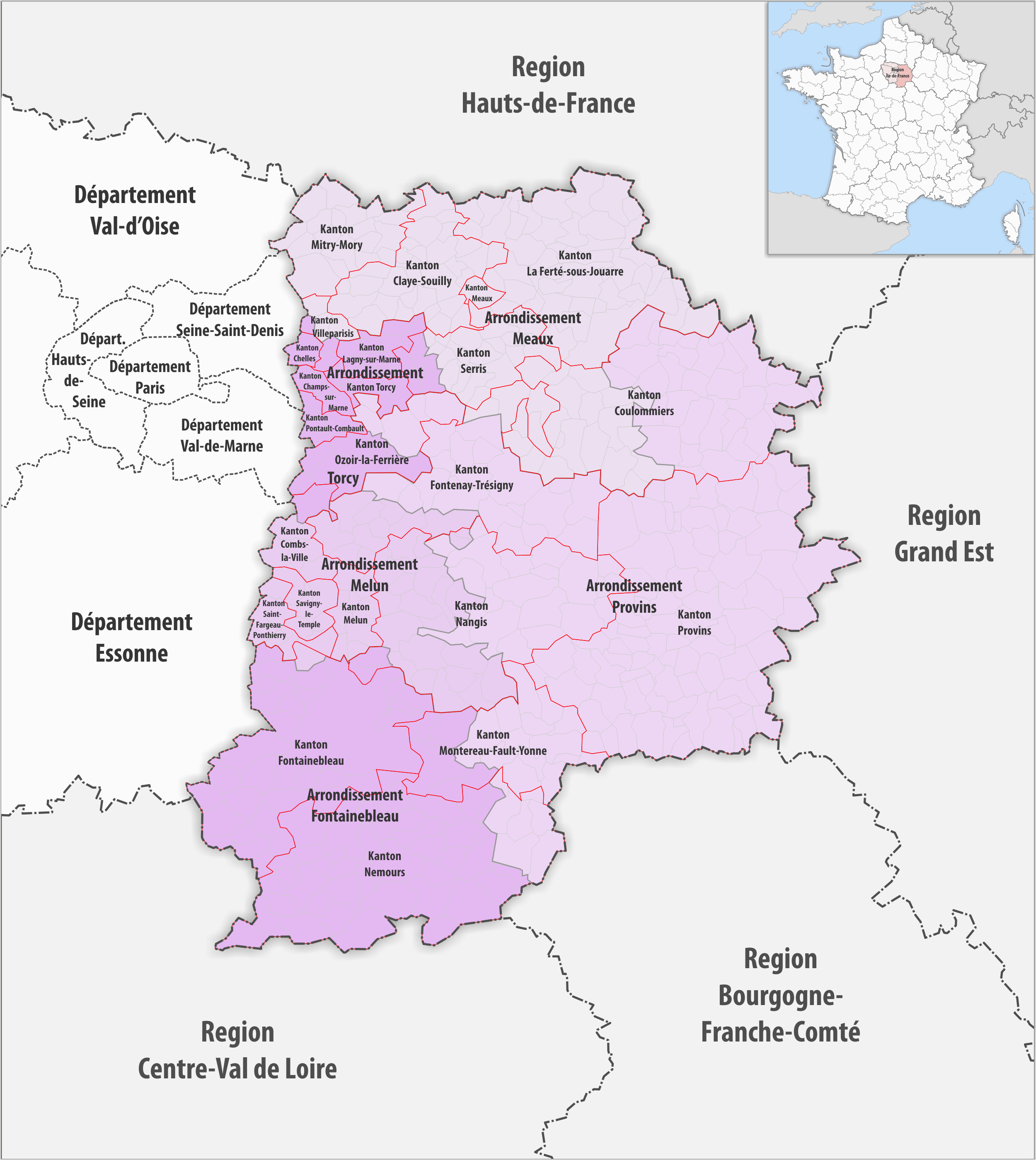 France Arrondissements Map Datei Departement Seine Et Marne Arrondissement Kantone 2017 Png