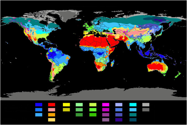 France Climate Map High School Earth Science World Climates Wikibooks Open