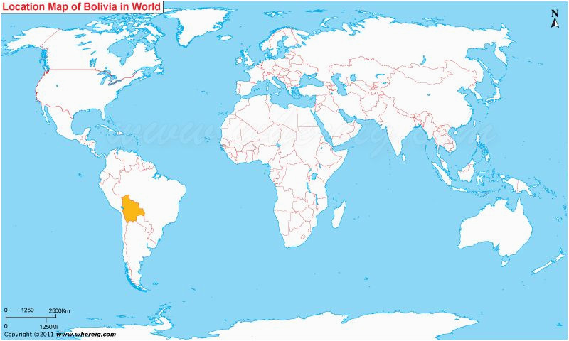 France Location On World Map where is Bolivia south America the Great Blank World