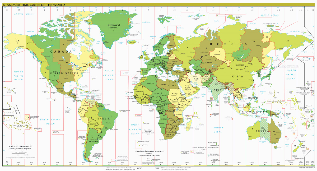 France Time Zones Map How to Translate Utc to Your Time astronomy Essentials