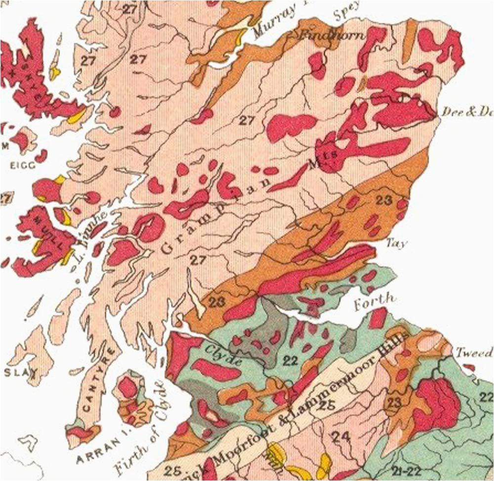 Geological Map Of Ireland Geology Of Scotland Wikipedia