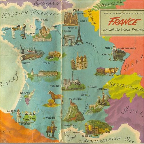 Giverny France Map Carte De La France Vive La France France Map Map France